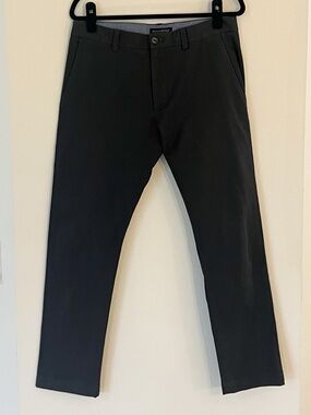Men’s Banana Republic Fulton Skinny Chino, Dark Gray, Size 32x30